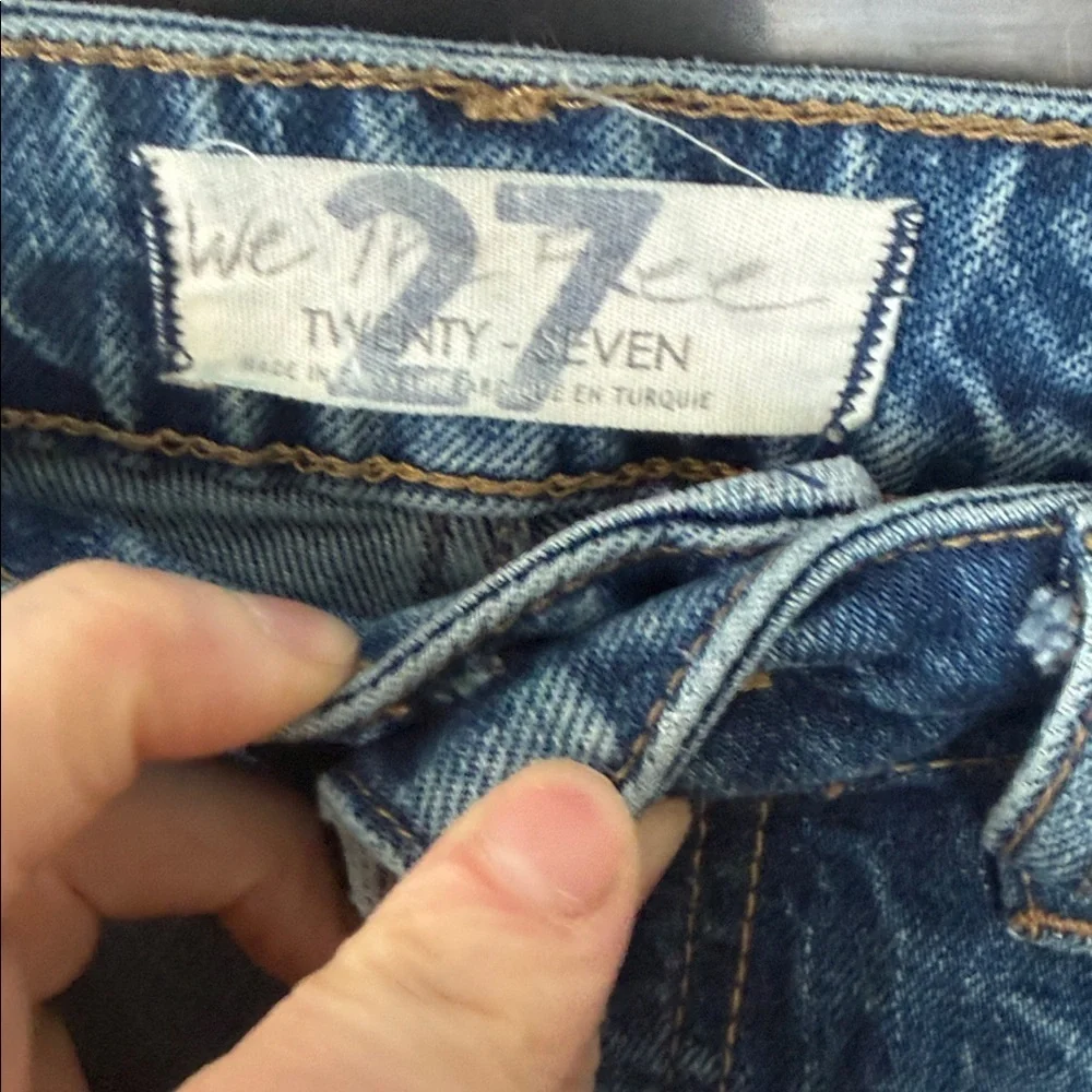 Free People High Rise mom Jeans 27 - Picture 2 of 7